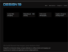 Tablet Screenshot of design19.com
